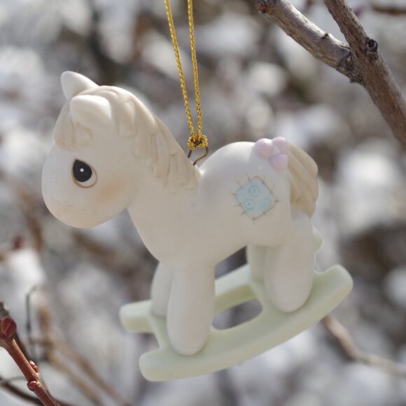 Precious Moments Rocking Horse Collection 1986 - Picture 1 of 7
